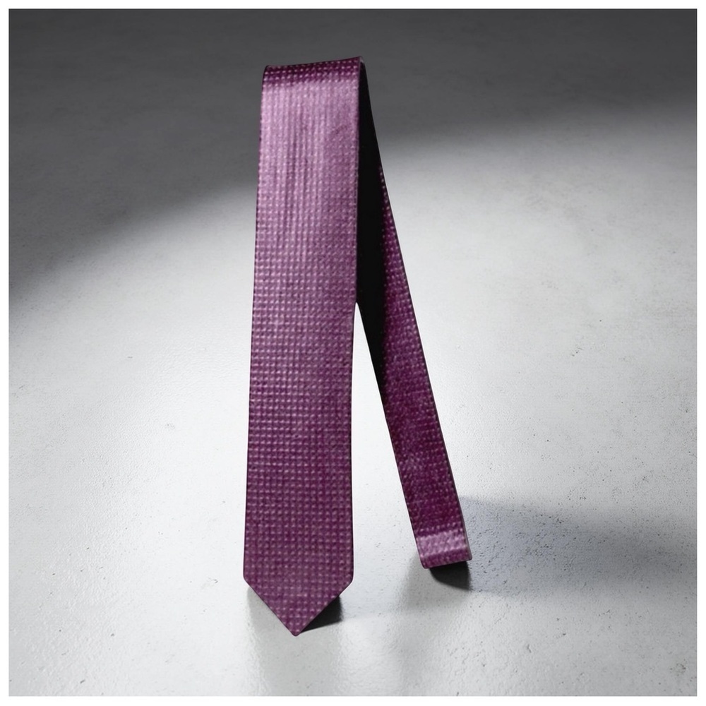 Brioni Bordeaux Geometric Jacquard Silk Tie | 58” x 3” | Italian Luxury